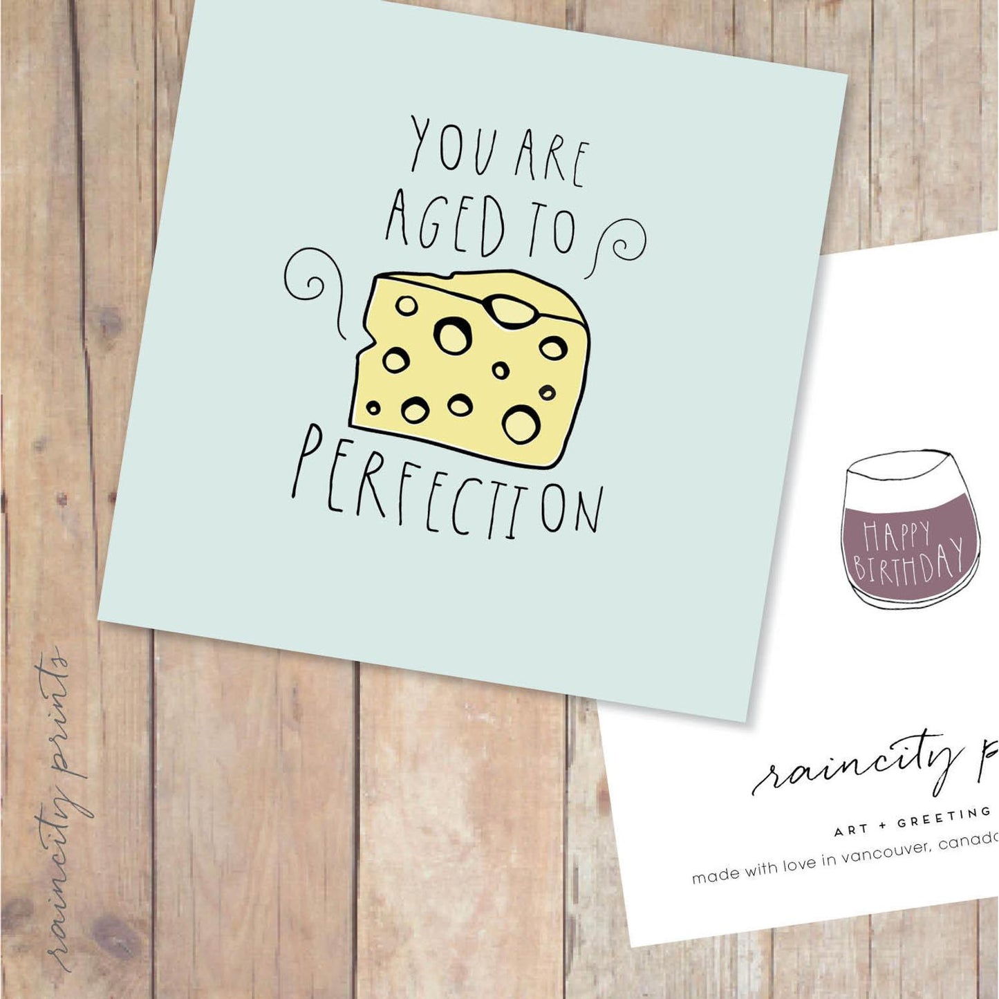 Raincity Prints Birthday Cards